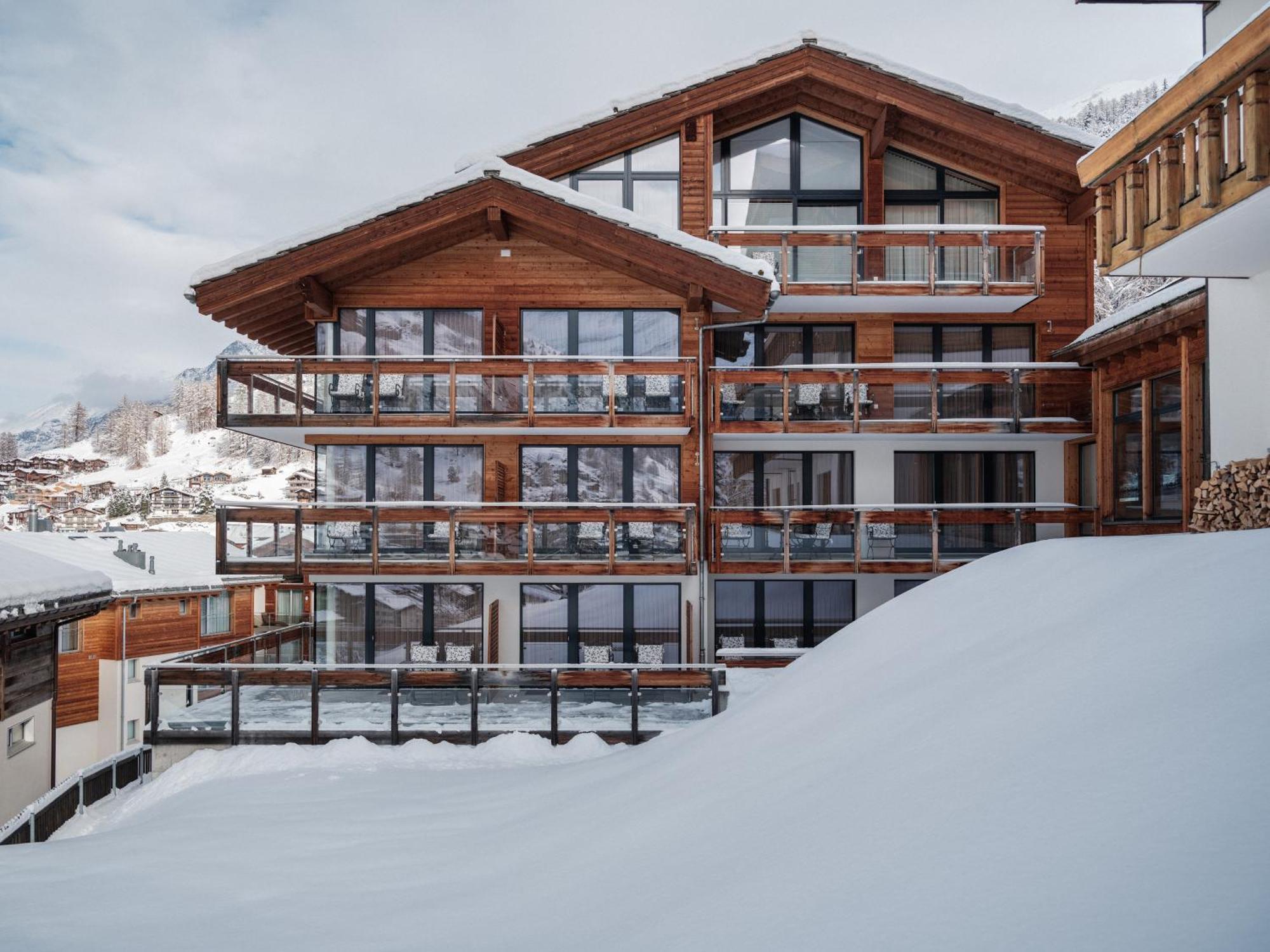 Relais & Chateaux Schoenegg Zermatt Buitenkant foto