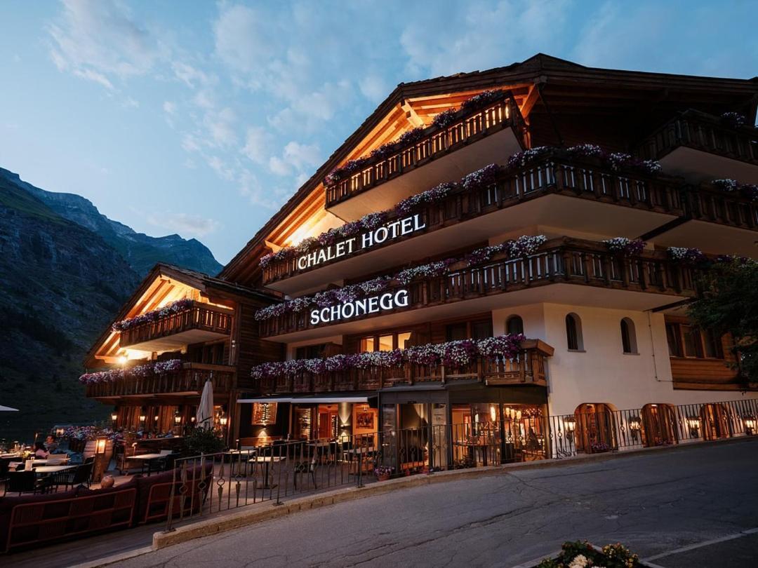 Relais & Chateaux Schoenegg Zermatt Buitenkant foto