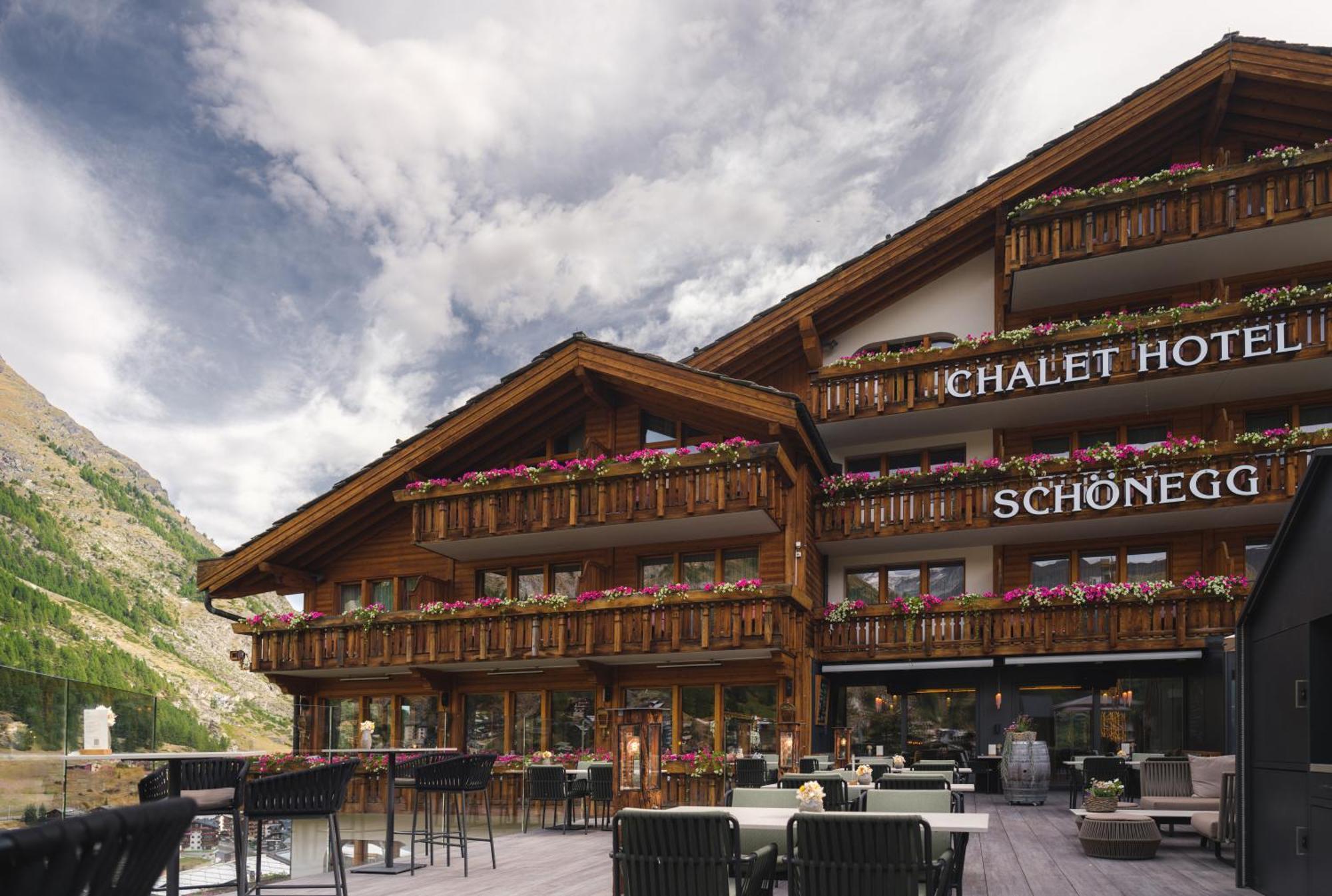 Relais & Chateaux Schoenegg Zermatt Buitenkant foto