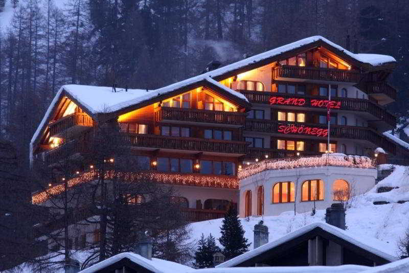Relais & Chateaux Schoenegg Zermatt Buitenkant foto